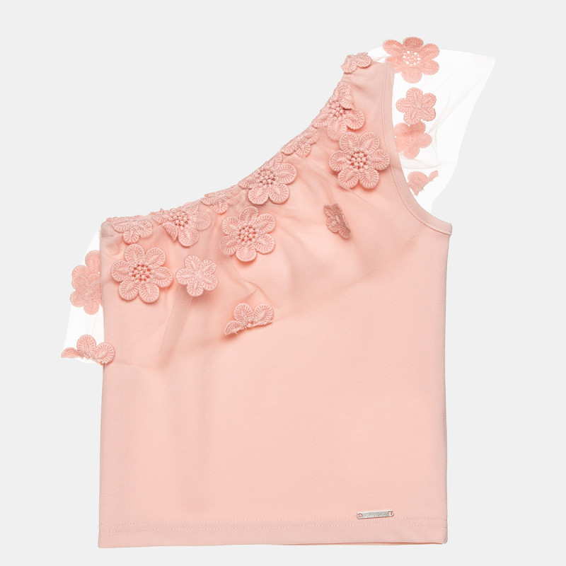 Top with embroidery and tulle (18 months-5 years)