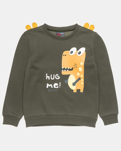 Tracksuit Moovers cotton fleece blend with print (12 months-5 years)