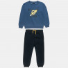 Tracksuit Five Star cotton fleece blend with Space print (12 months-5 years)