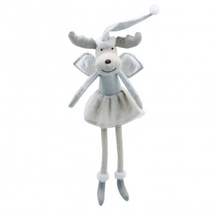 Plush toy Wilberry reindeer silver 33cm