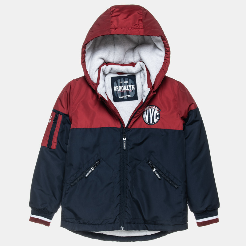 Jacket water resistant with with fleece lining (12 months-5 years)