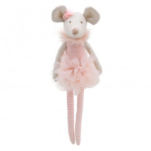 Plush toy Wilberry mouse with tulle skirt 41cm