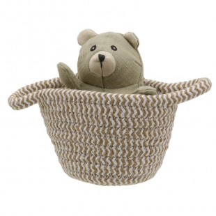 Plush toy Wilberry bear in basket