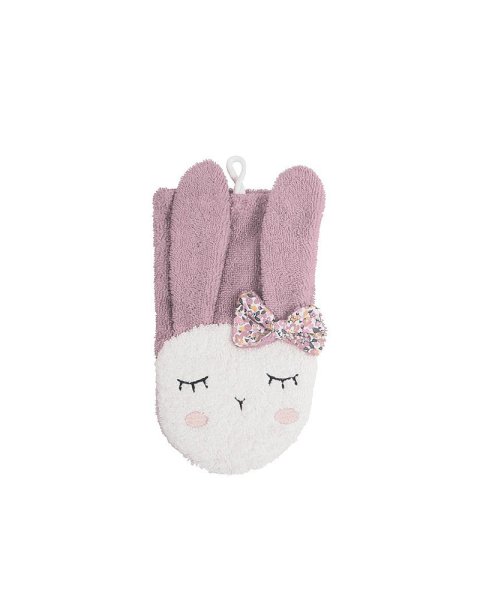 Bath glove kikadu organic pink bunny (0+ months)