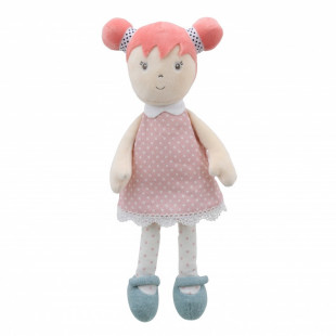 Plush toy Wilberry doll with pink hair 30cm