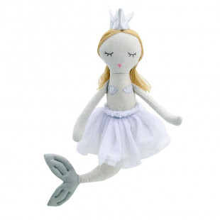 Plush toy Wilberry mermaid doll with blond hair 28cm