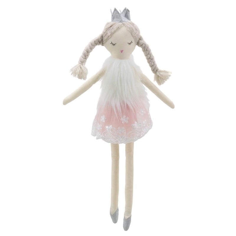 Plush toy Wilberry doll ballet dancer with braids 45cm