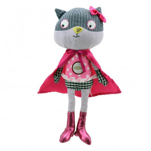 Plush toy Wilberry cat super heroe 34cm