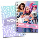 Notebook Wow Generation with thick cover in 3 colors (A5)