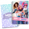 Notebook Wow Generation with thick cover in 3 colors (A5)