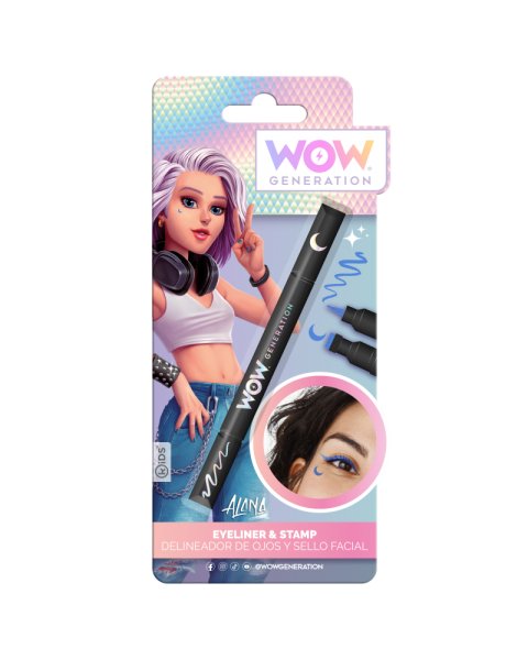 Eyeliner Wow Generation με σφραγίδα μπλε φεγγάρι (6+ ετών)