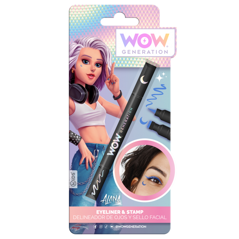 Eyeliner Wow Generation με σφραγίδα μπλε φεγγάρι (6+ ετών)