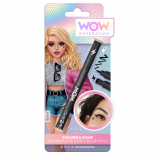 Eyeliner Wow Generation με σφραγίδα μαύρη κεραυνός (6+ ετών)