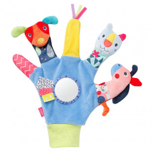 Finger puppet Fehn with animals 26cm (0+ months)