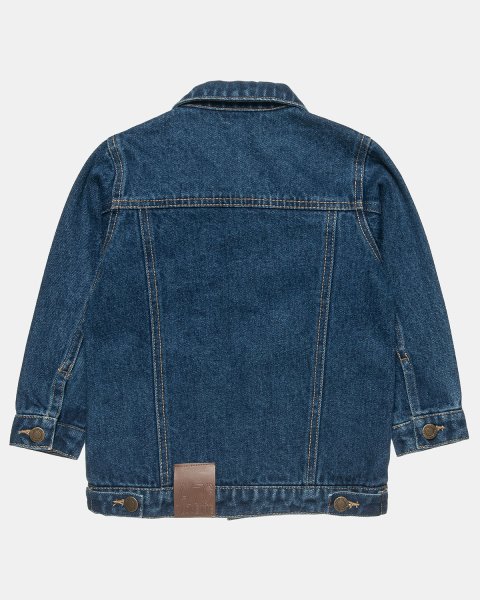 Denim jacket with pockets (12 months-5 years)