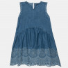 Denim dress with embroidery (6-16 years)