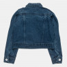 Denim jacket with metallic strass (6-16 years)