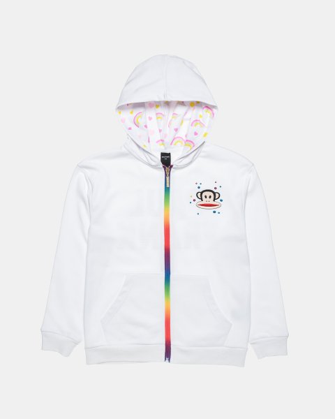 Hoodie Paul Frank with embroidery and metallic stras (6-16 years)