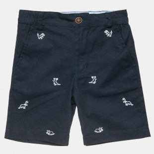 Shorts chinos with embroidery (12 months-5 years)