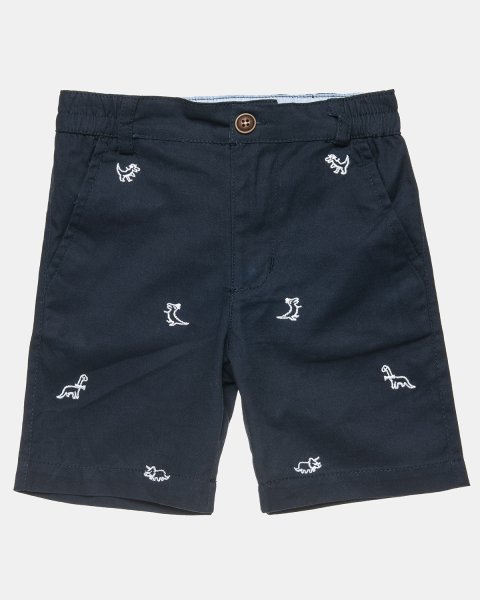 Shorts chinos with embroidery (12 months-5 years)