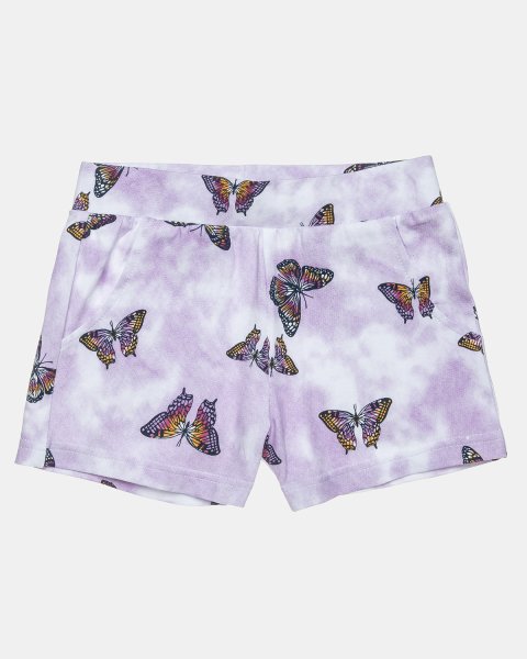 Shorts with butterfly pattern (2-5 years)