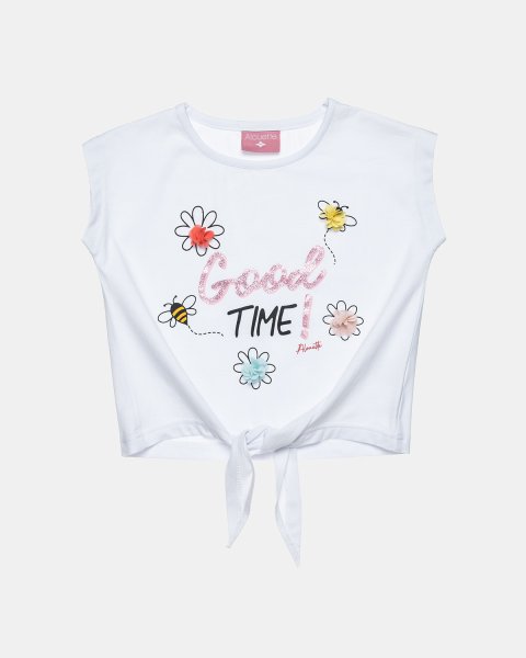 Top wih embossed flowers (12 months-5 years)