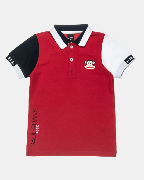 Μπλούζα polo Paul Frank με κέντημα (12 μηνών-5 ετών)