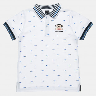 T-shirt polo Paul Frank with embroidery (12 months-5 years)