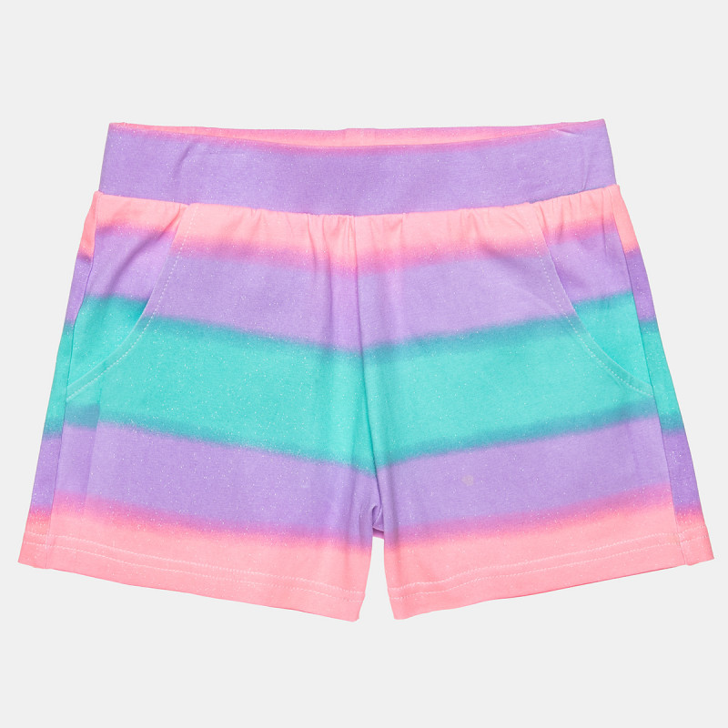 Shorts with glitter effect (6-16 years)