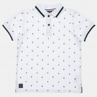 T-shirt polo with print (6-16 years)