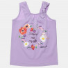 Top with glitter detail print (6-16 years)