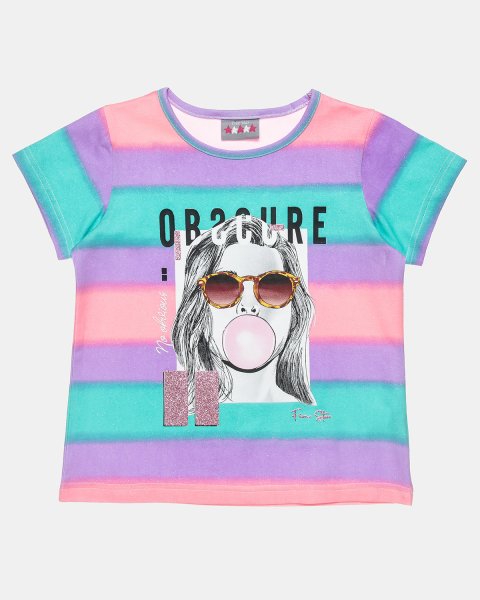 Top with glitter effect (6-16 years)
