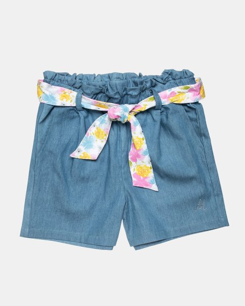Set crop top with denim shorts (6-16 years)