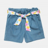Set crop top with denim shorts (6-16 years)