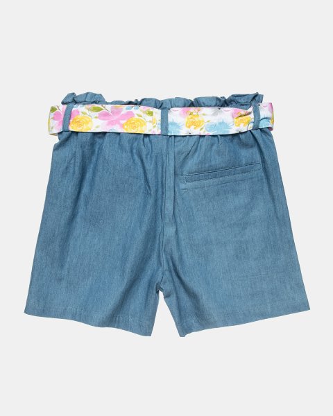 Set crop top with denim shorts (6-16 years)