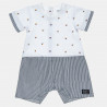 Babygrow with navy look (1-12 months)