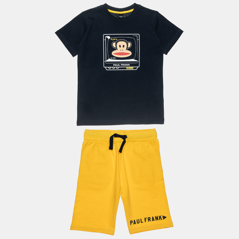 Set Paul Frank t-shirt and shorts with print (6-16 years)