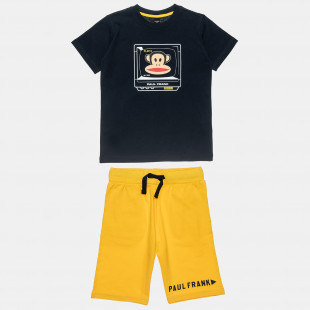 Set Paul Frank t-shirt and shorts with print (12 months-5 years)