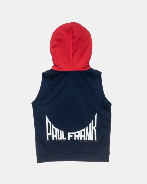 Vest hoodie Paul Frank with embroidery (6-14 years)