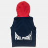 Vest hoodie Paul Frank with embroidery (6-14 years)