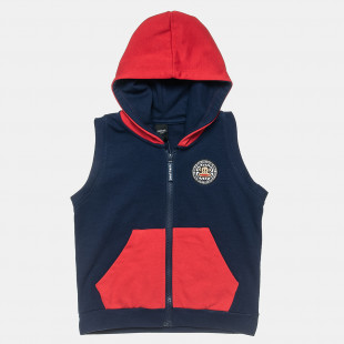 Vest hoodie Paul Frank with embroidery (12 months-5 years)
