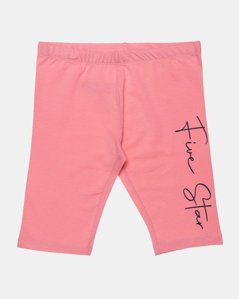 Set Five Star top with print and biker leggings (6-16 years)