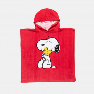 Poncho beach towel Snoopy 50x100cm