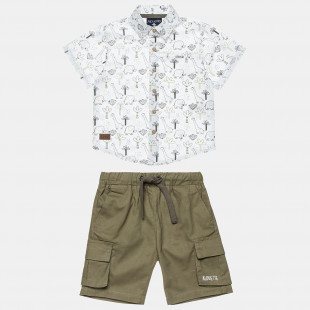 Set shirt with shorts (6 months-8 years)