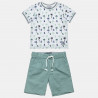 Set t-shirt with print and shorts (6 months8 years)