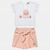 Set Moovers top with sound detail and shorts (12 months-5 years)