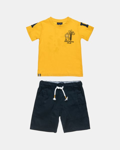 Set t-shirt with print and shorts (6 months-5 years)