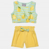 Set Five Star top with pattern and shorts (12 months-5 years)