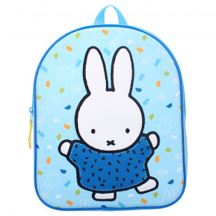 Backpack Miffy with embossed light -blue design