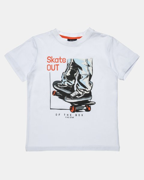T-Shirt Five Star with print (6-16 years)
